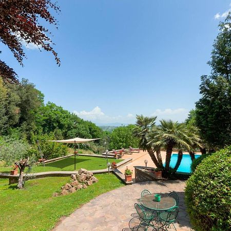Villa Carolina - Piscina E Parco Panoramico Campagnano Di Roma Exterior foto